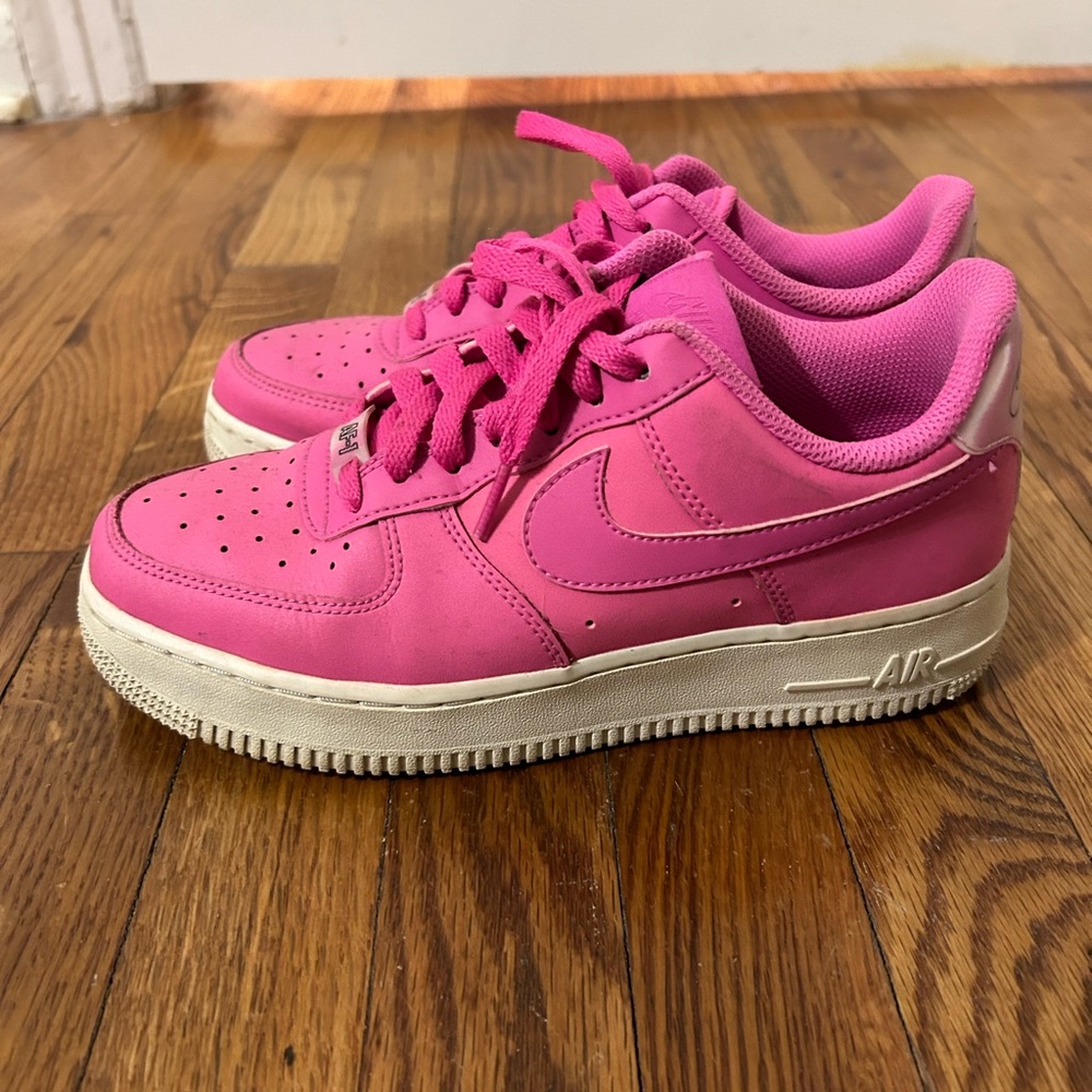 Pink Nike Airforces